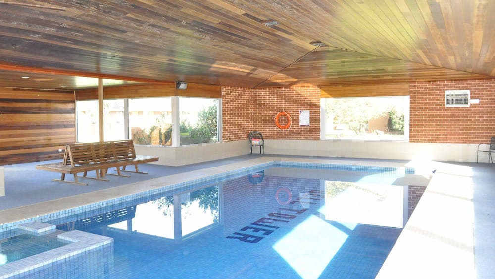 Indoor heated pool