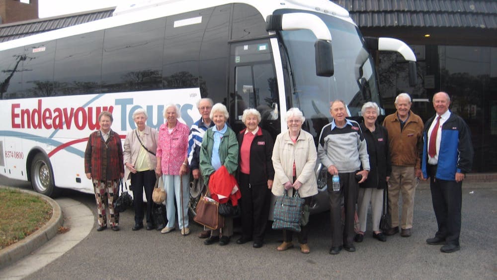 Coach groups at the Bell Tower Inn