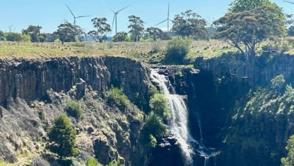 Lal Lal Falls after rain