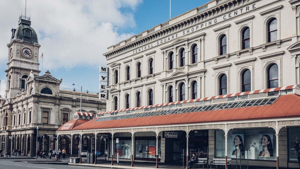 Central Square Ballarat outside image of the building