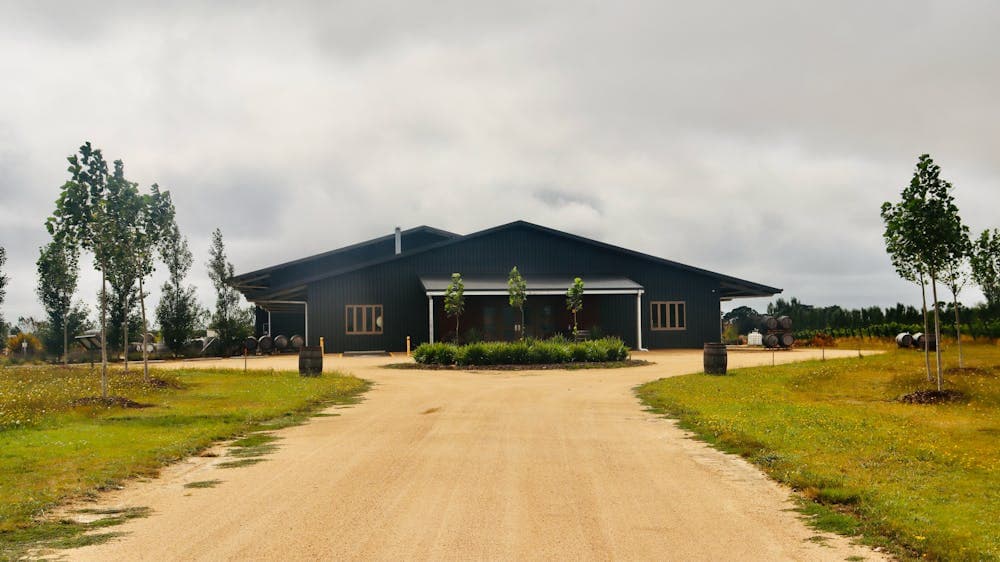 Driveway and Cellar Door entrance