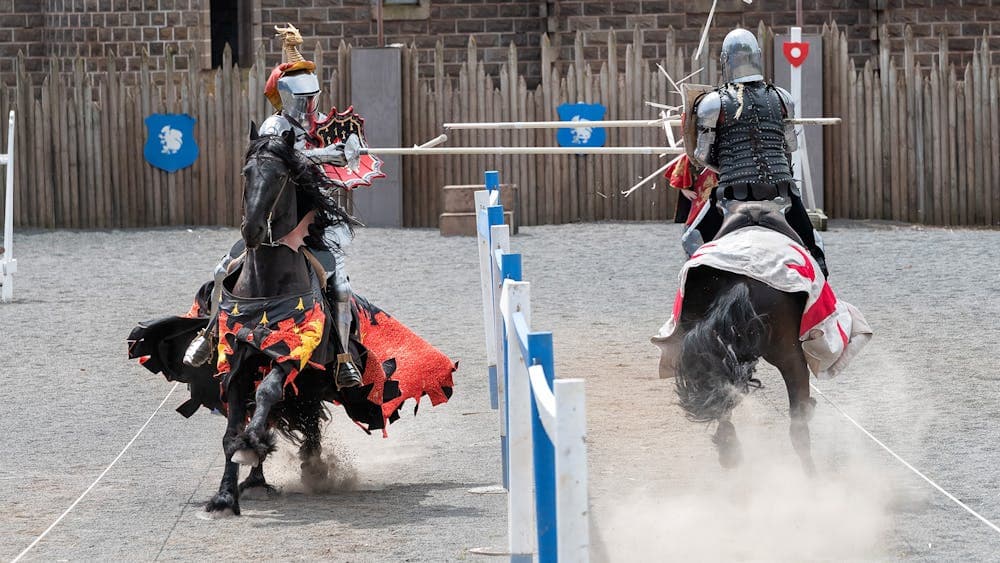 Jousting in the Arena