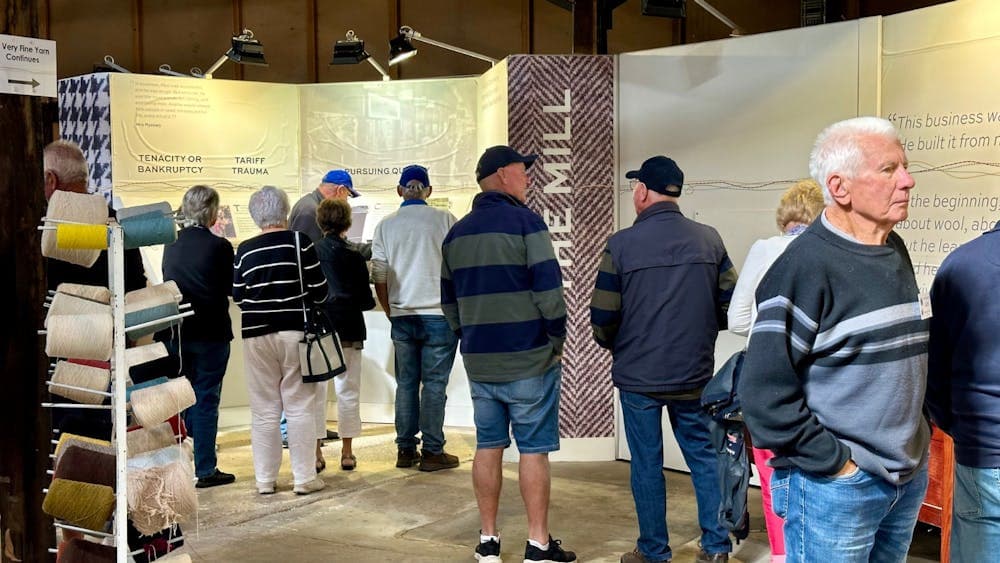 Visit Creswick Woollen Mills historic museum