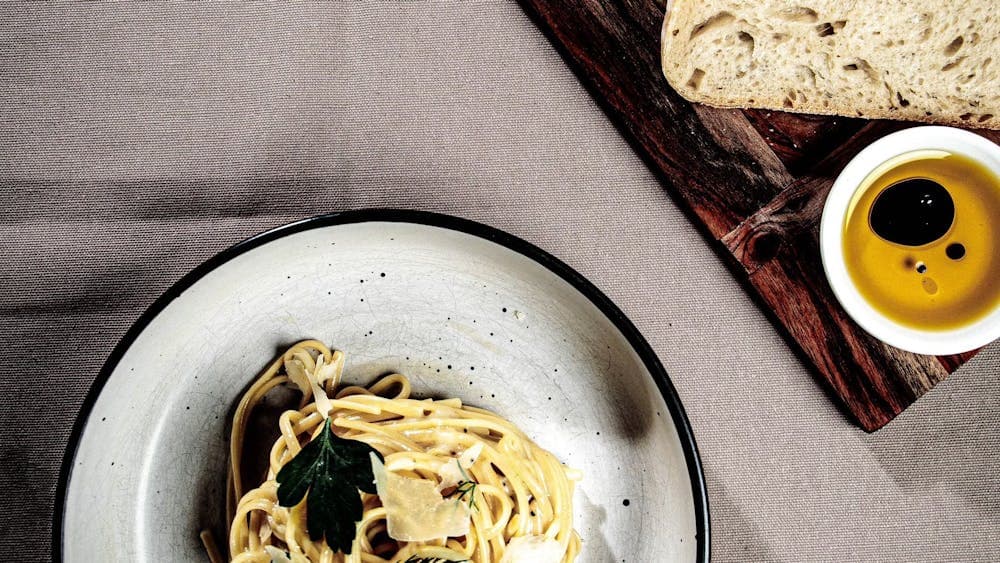 Cacio e Pepe with Turret Bakehouse Bread