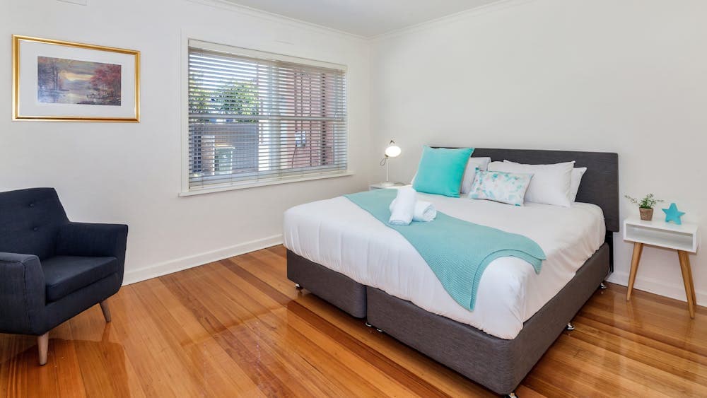 King beds in the master bedroom