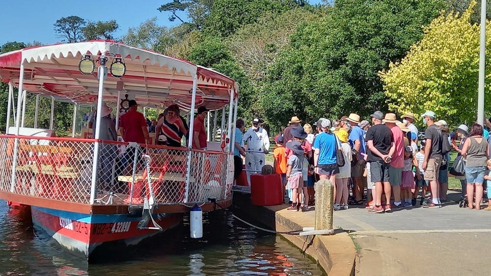 Paddle Steamer on Lake Wendouree