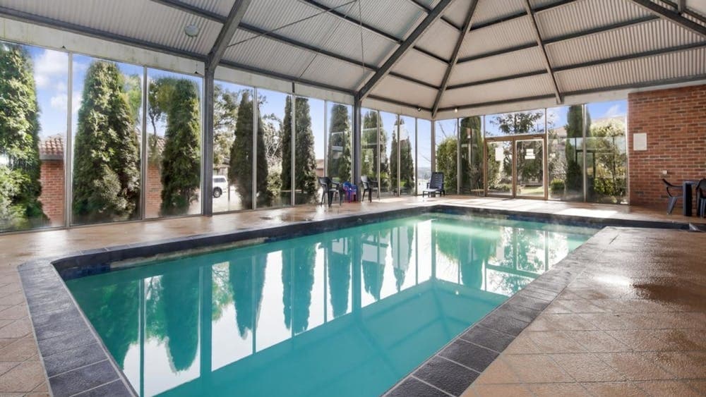 Indoor heated swimming pool