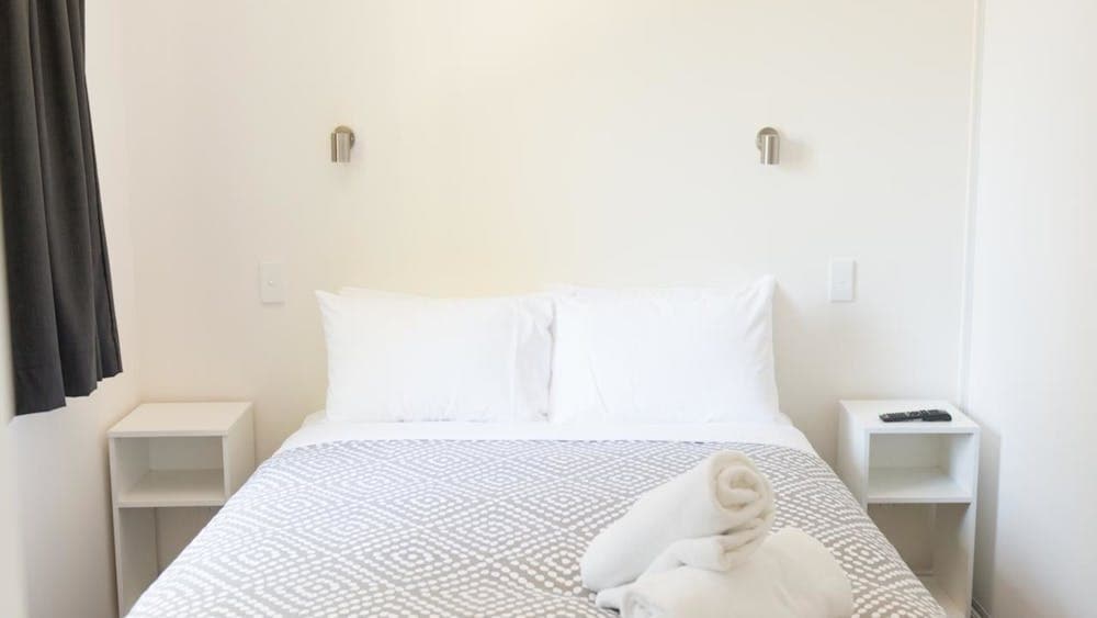 master bedroom of the three-bedroom villa