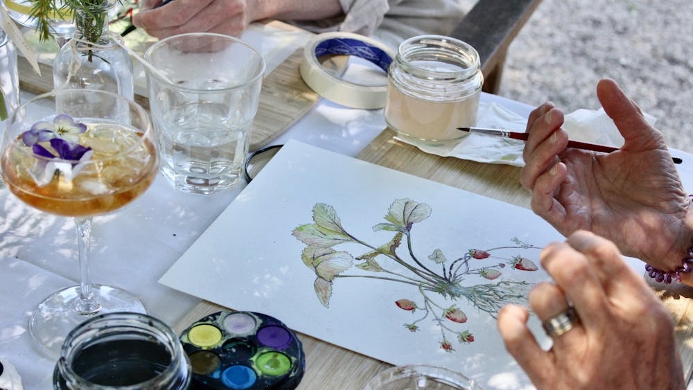 Thumbnail for Botanical Watercolour – Paint and Sip at Mrs Baker’s Still House