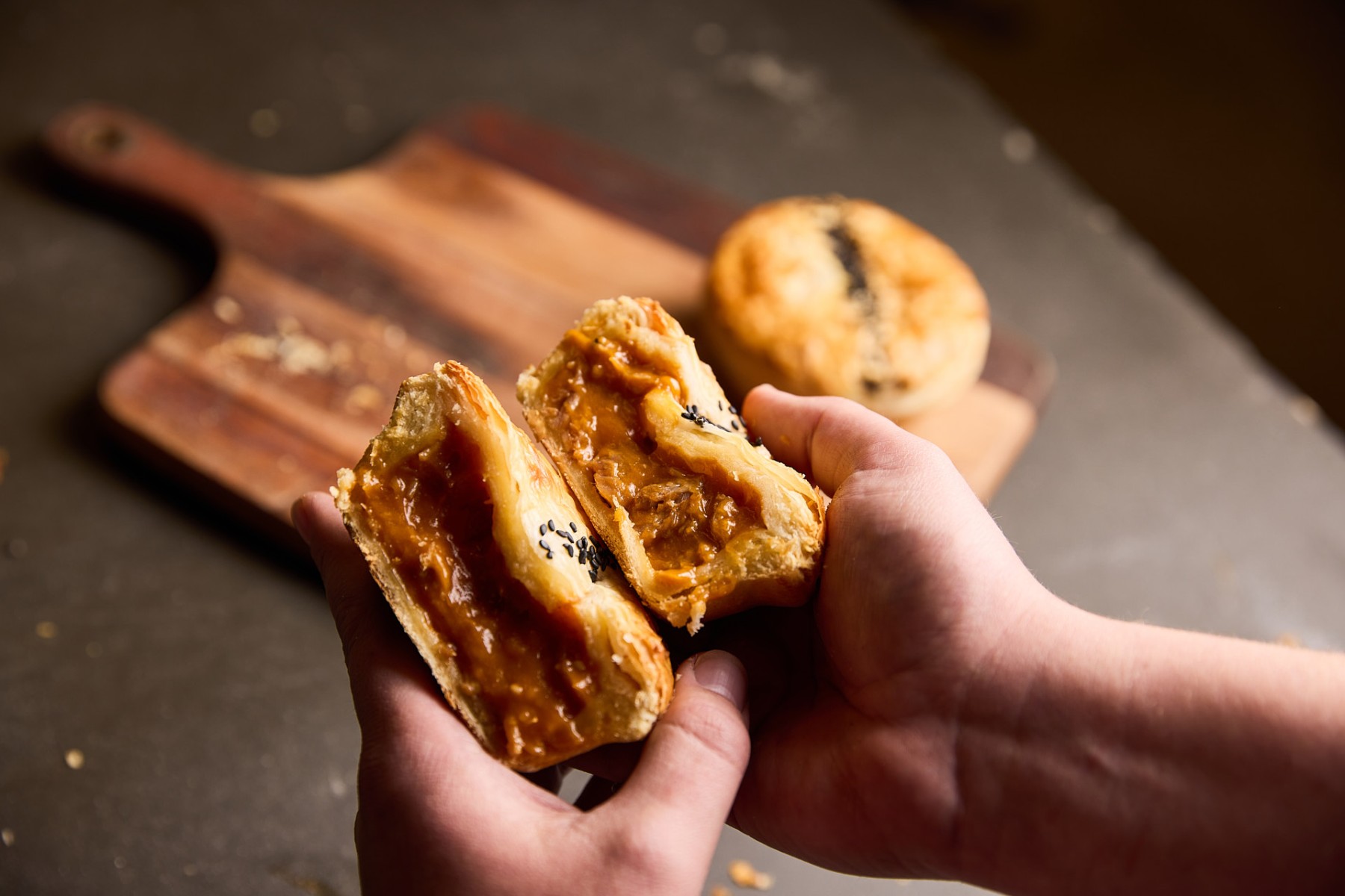 Thumbnail for Red Luv-A-Duck curry pie at 1816 Bakehouse
